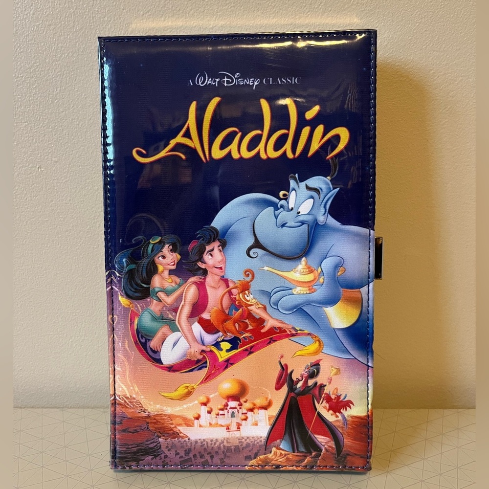 Disney Aladdin VHS Clutch